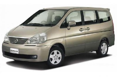 Nissan Serena car for hire in Paphos Cyprus