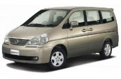 Nissan Serena car for hire in Paphos Cyprus