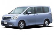 Toyota Noah car for hire in Paphos Cyprus