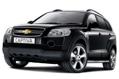 Chevrolet Captiva car for hire in Paphos Cyprus