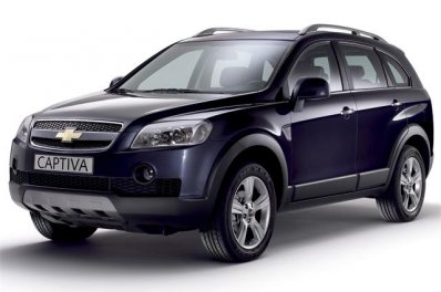 Chevrolet Captiva car for hire in Paphos Cyprus