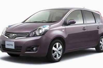 Nissan Note car for hire in Paphos Cyprus