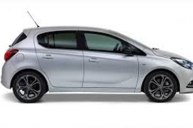 corsa car for hire in Paphos Cyprus